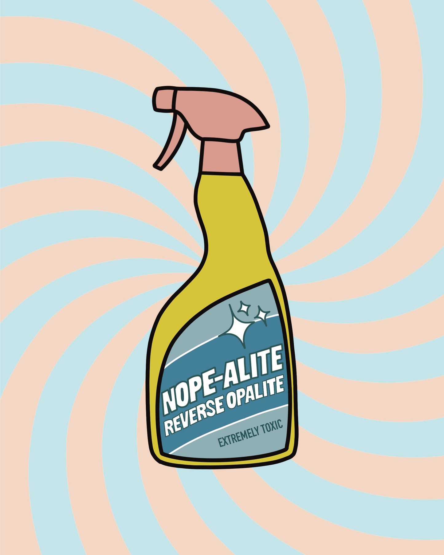 PIN PREORDER - No Spray Bottle