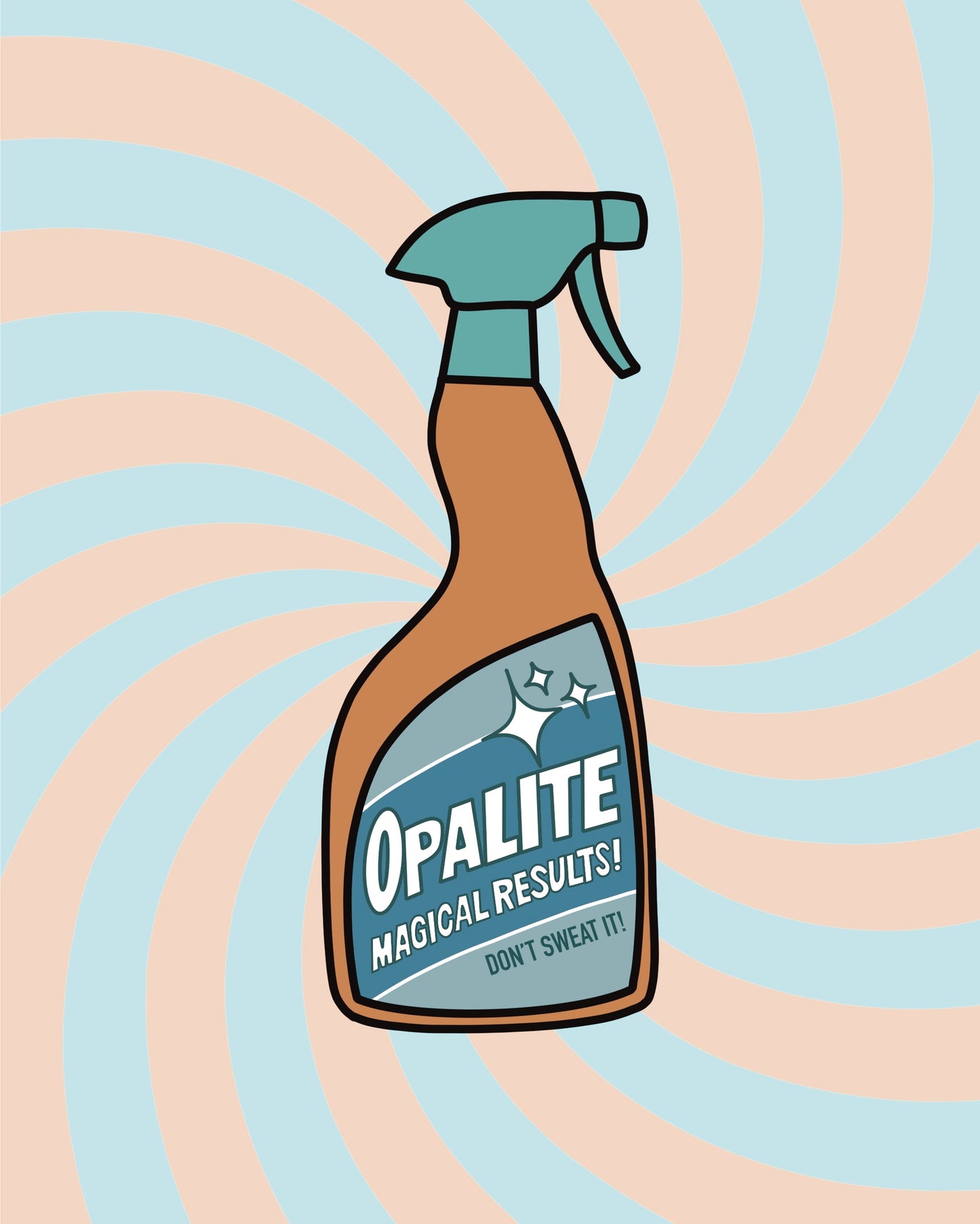 STICKER PREORDER - Yes Spray Bottle