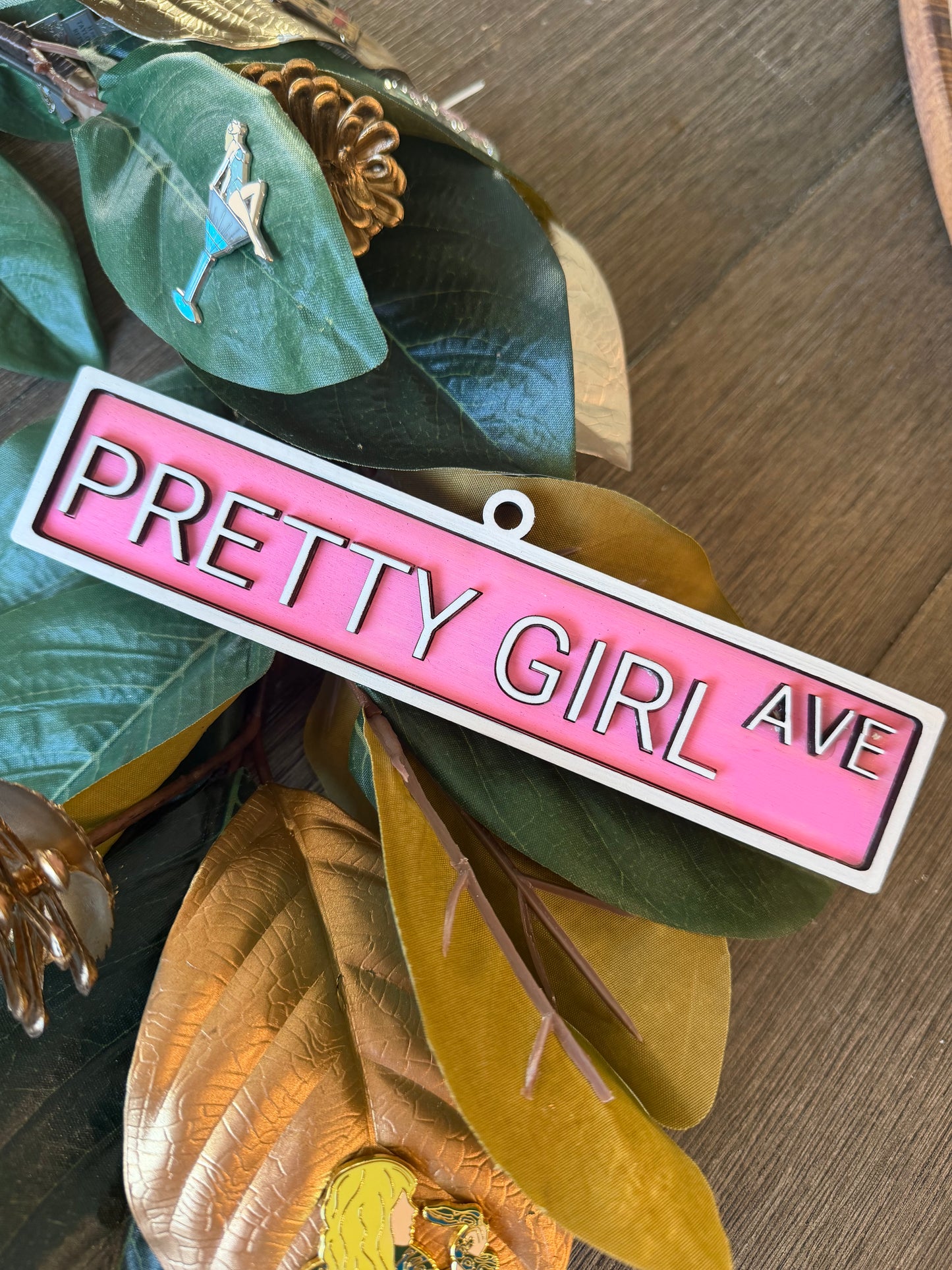 Pretty Girl Ave Ornament