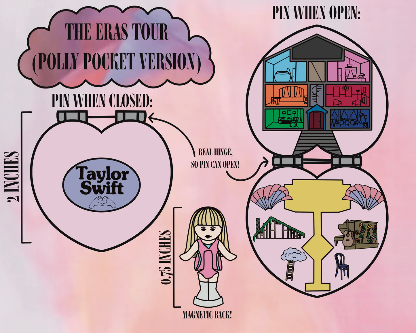 The Eras Tour (Polly Pocket Version)