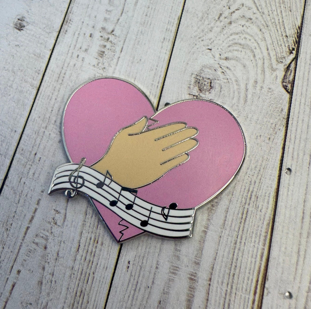heartbreak national anthem pin