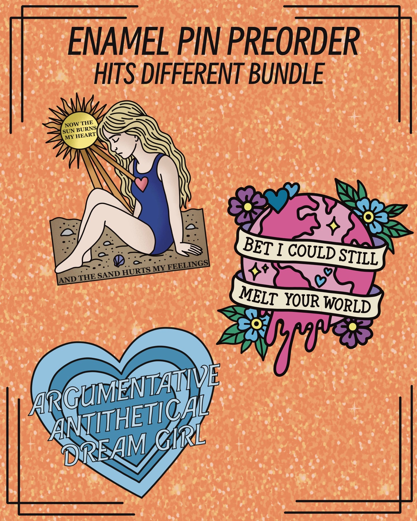 PIN PREORDER - HITS DIFFERENT BUNDLE