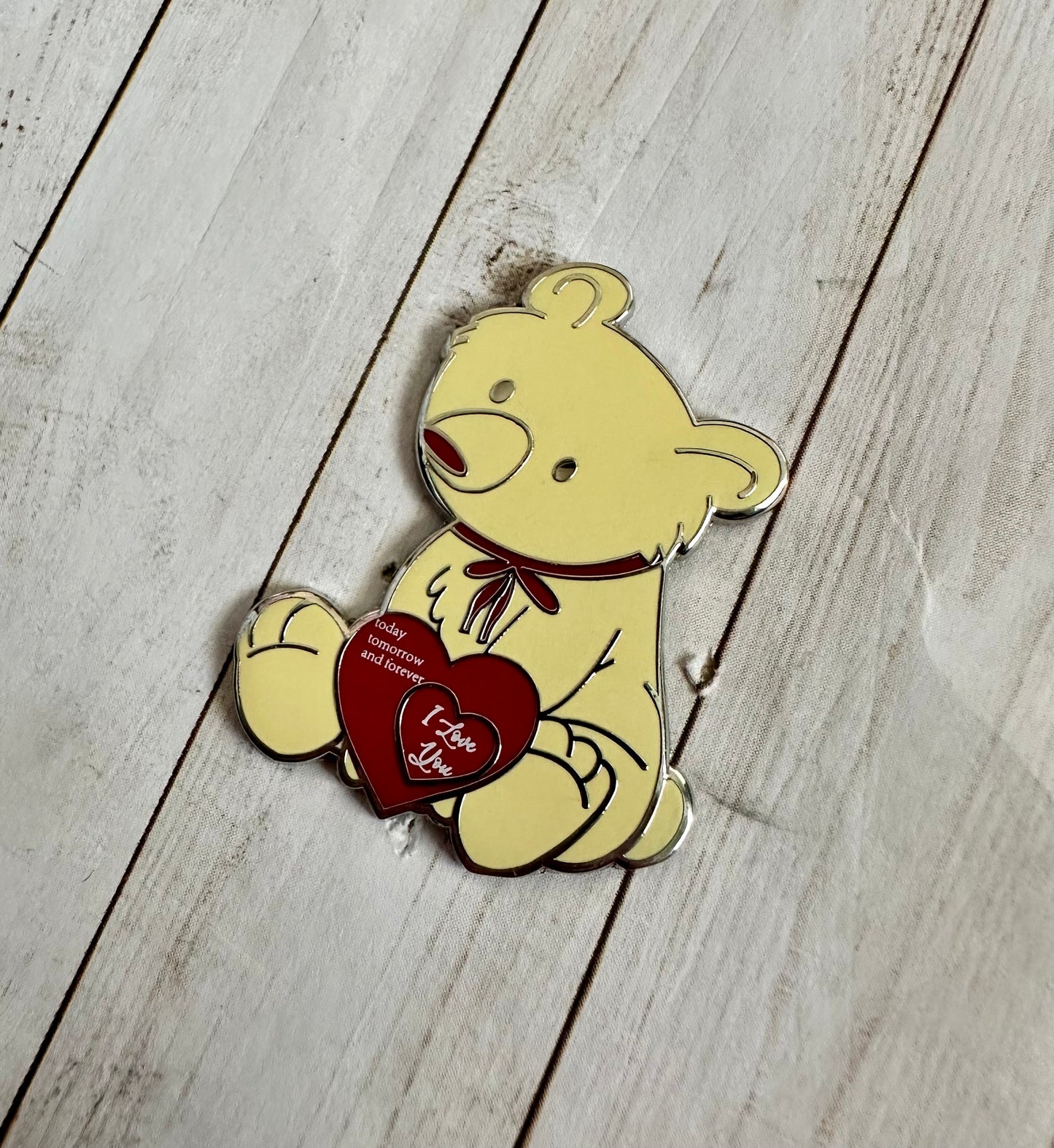 teddy bear pin