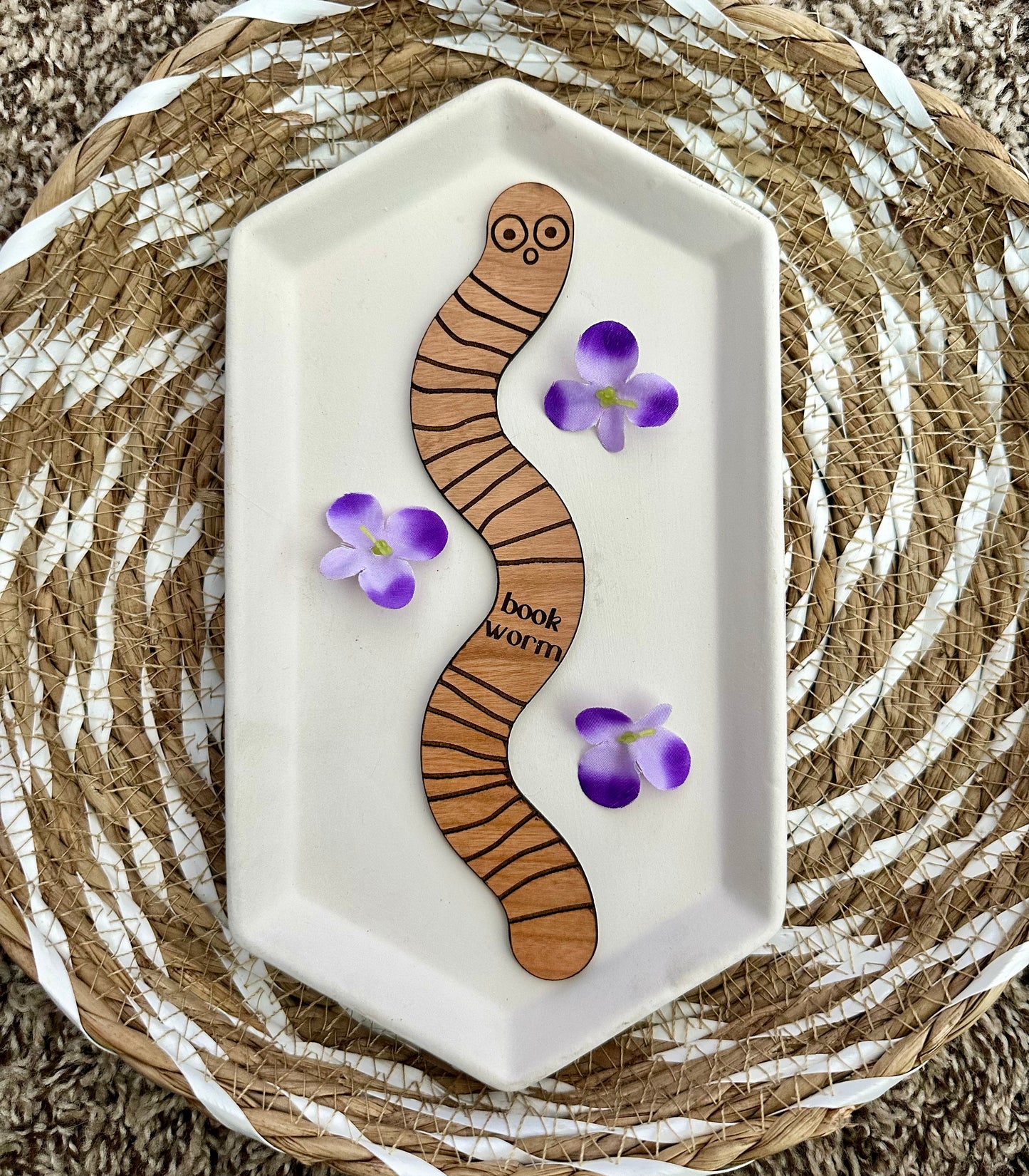 Bookworm Bookmark