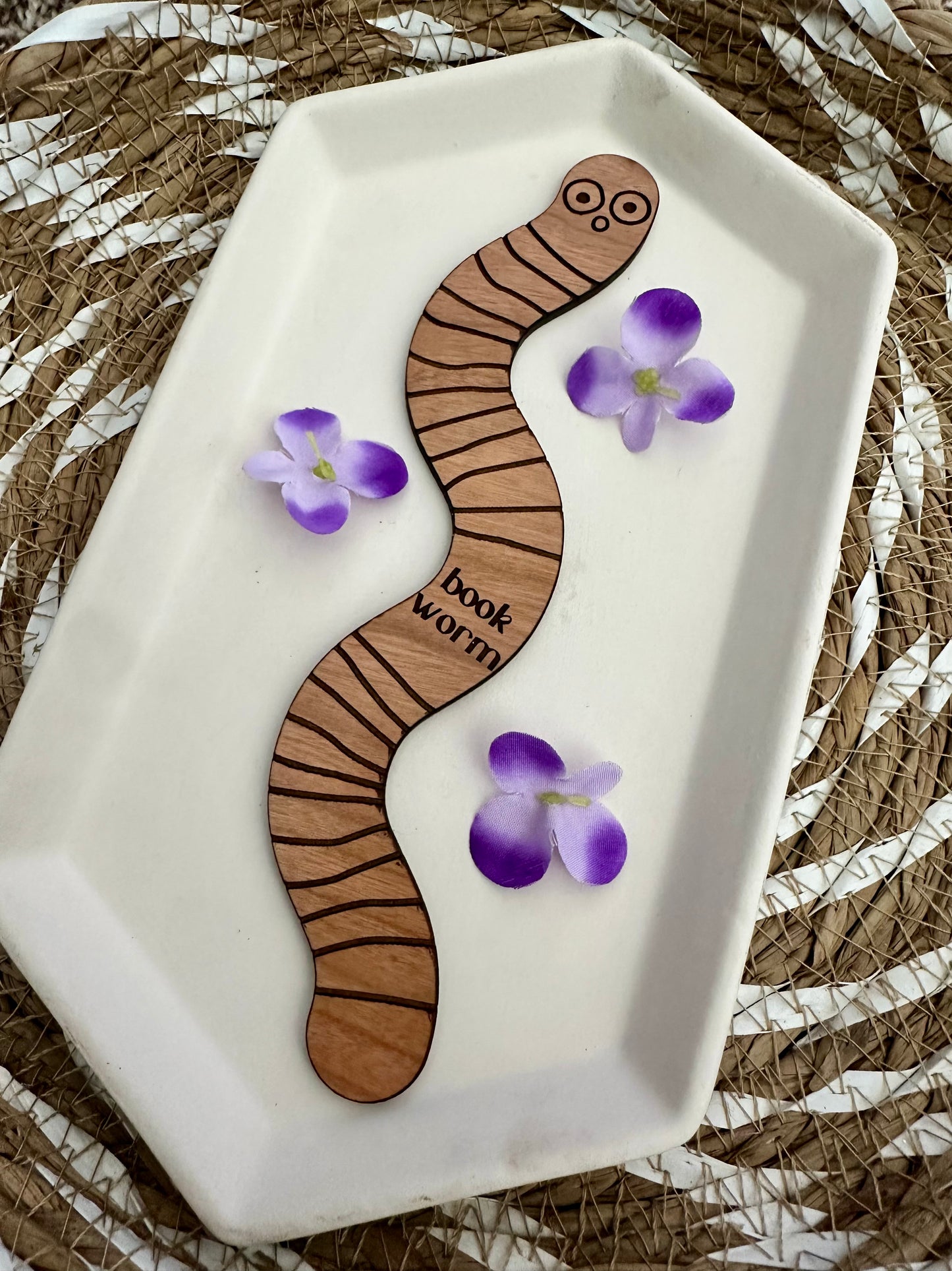 Bookworm Bookmark