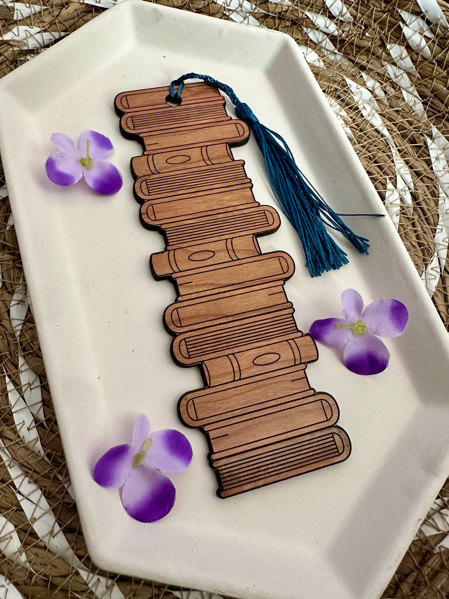 Book Stack Bookmark