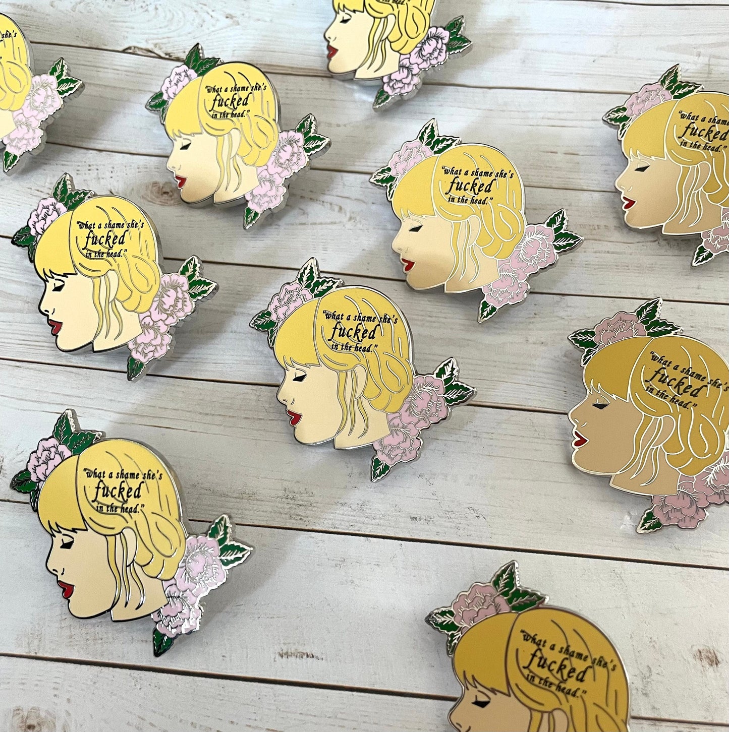 Enamel Pin - Champagne Problems Enamel Pin