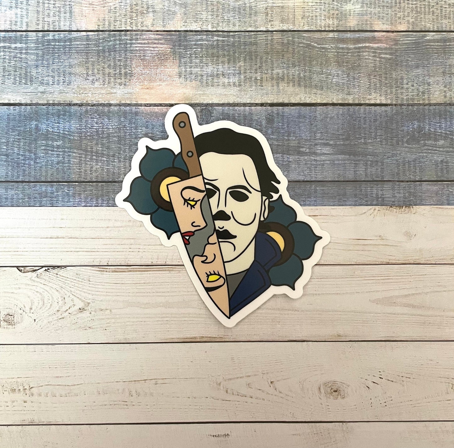 Halloween Sticker - Michael Myers Sticker - Horror Sticker