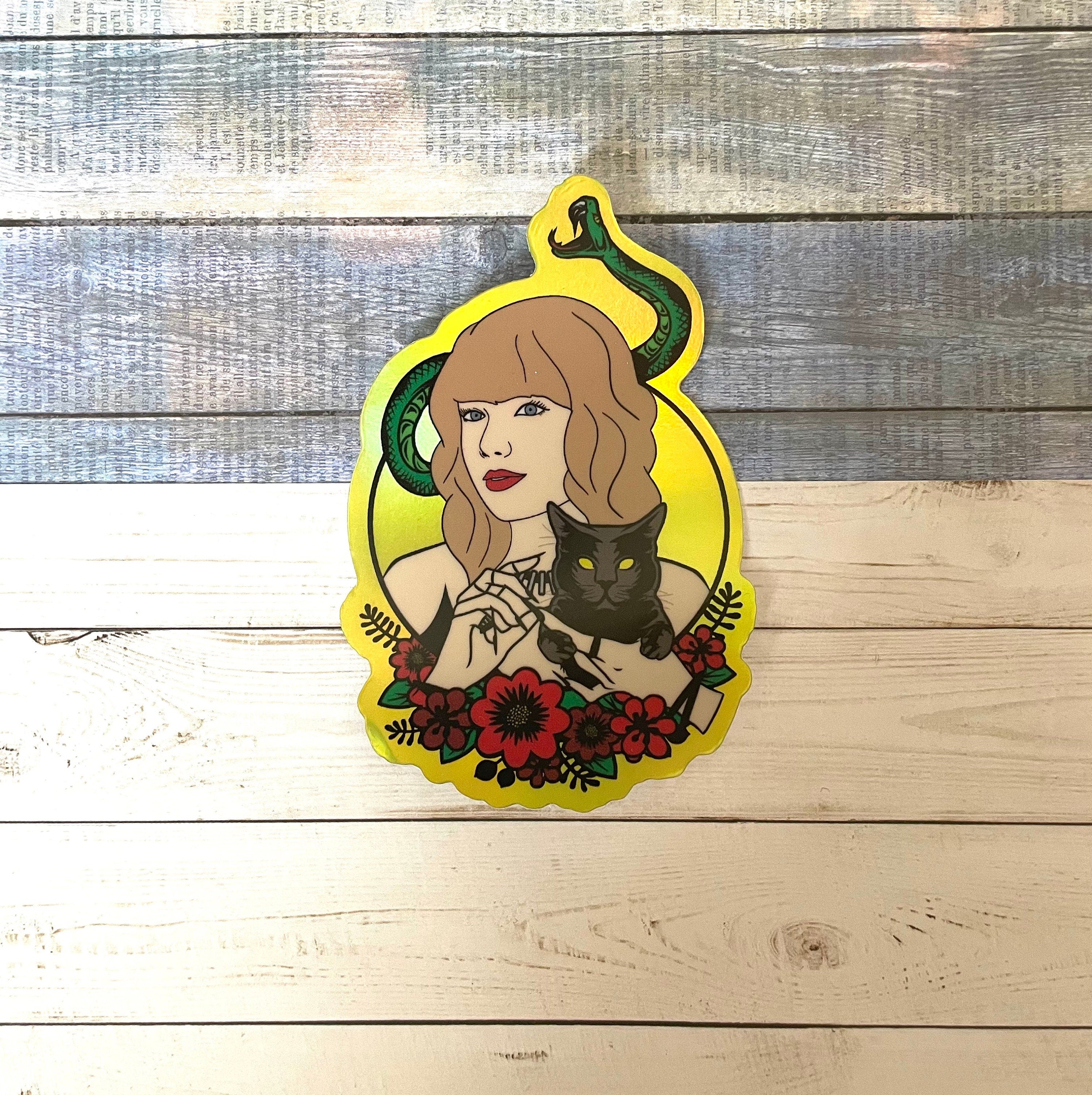 Run Sticker - Taylor Swift Sticker - Red Sticker - Shield and Sword Sticker