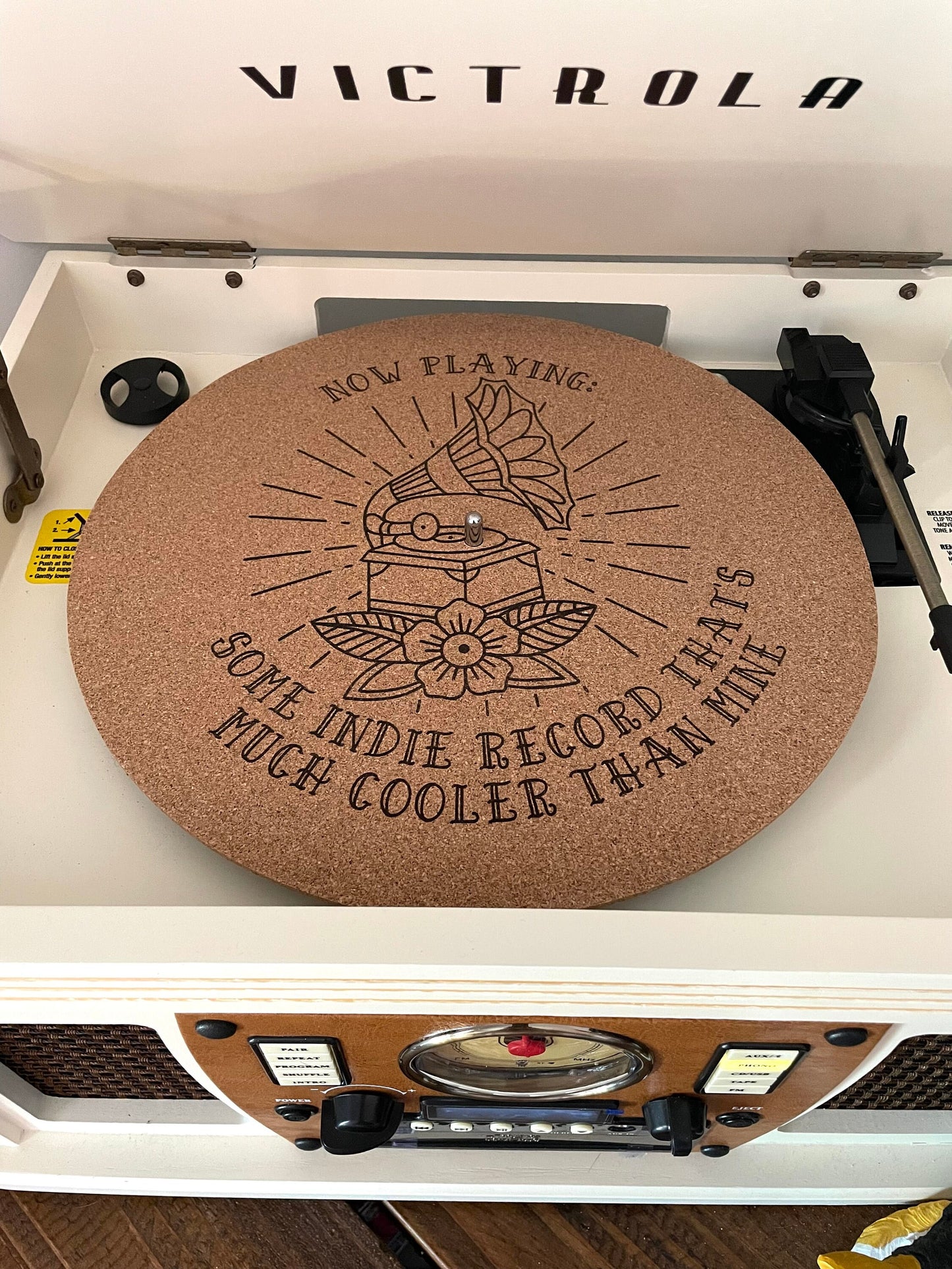 Taylor Swift Slip Mat - Vinyl Record Slip Mat - Cork Slip Mat - Red Slip Mat - Taylor's Versoin Slip Mat - Vinyl Records
