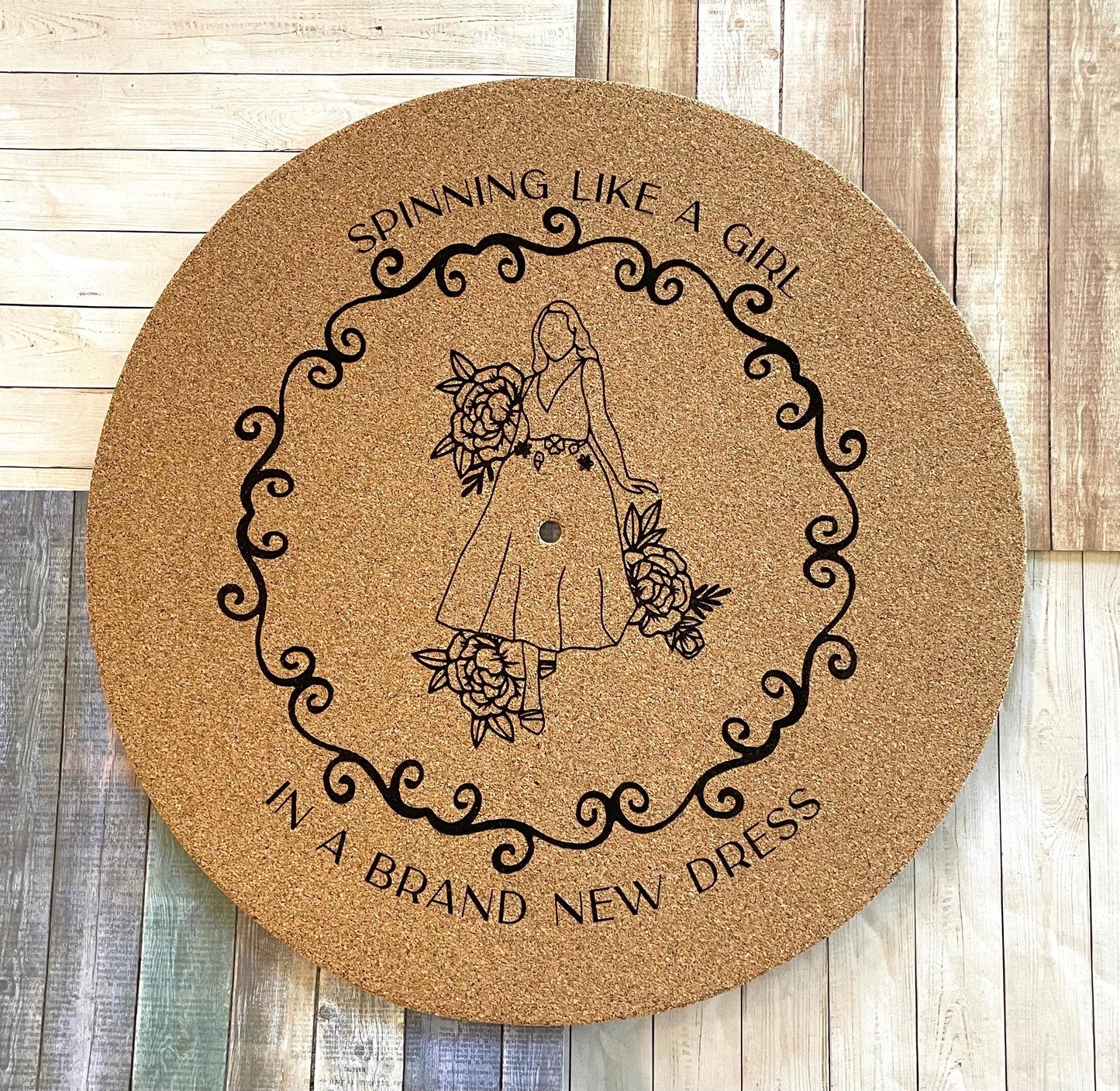 Taylor Swift Slip Mat - Vinyl Record Slip Mat - Cork Slip Mat - Red Slip Mat - Taylor's Versoin Slip Mat - Vinyl Records