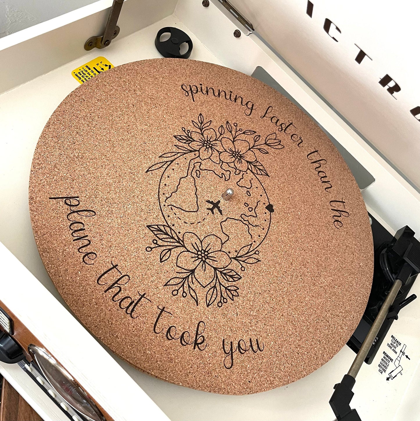 Taylor Swift Slip Mat - Vinyl Record Slip Mat - Cork Slip Mat - Red Slip Mat - Taylor's Versoin Slip Mat - Vinyl Records