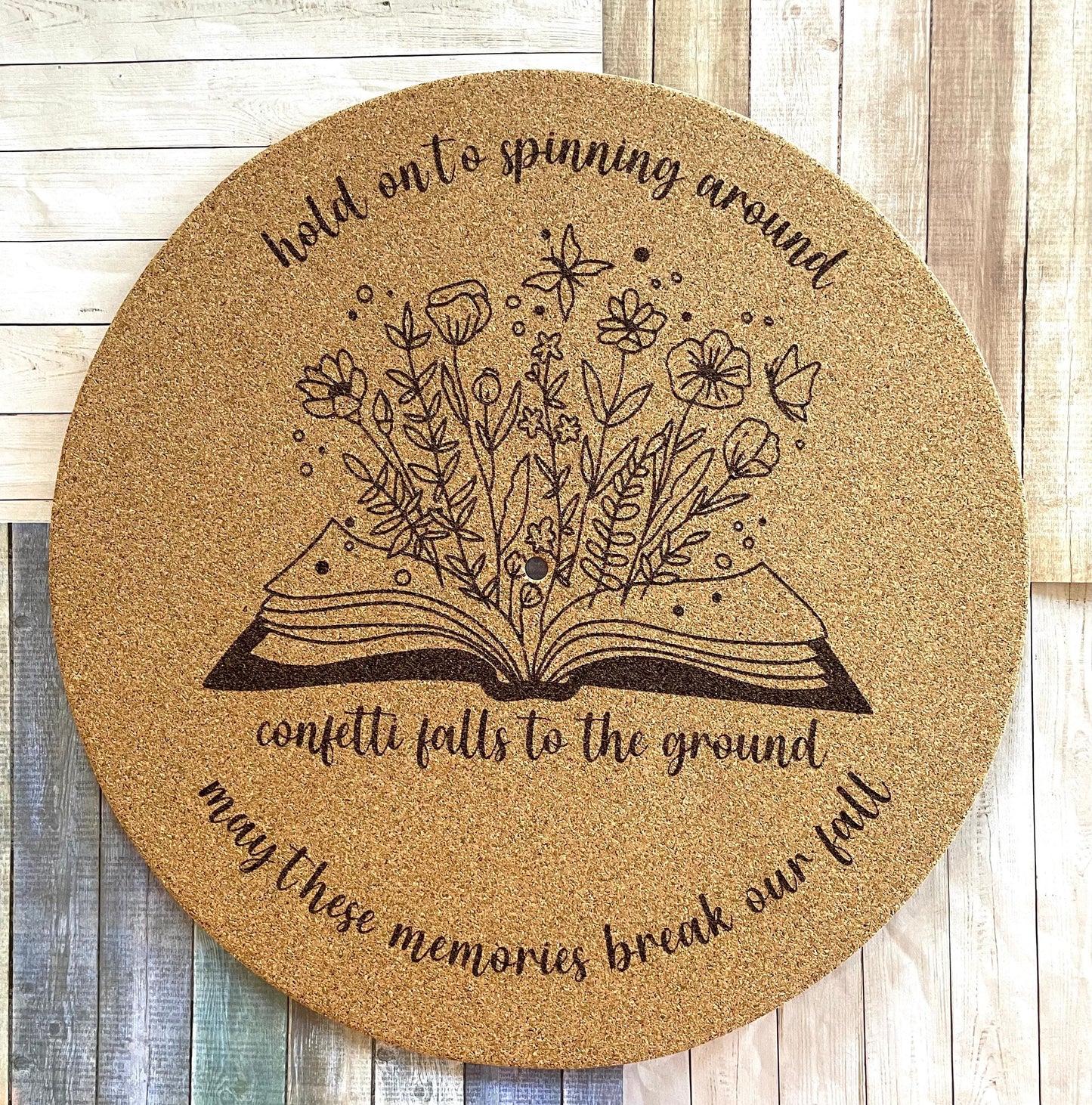 Taylor Swift Slip Mat - Vinyl Record Slip Mat - Cork Slip Mat - Speak Now Slip Mat - Taylor's Versoin Slip Mat