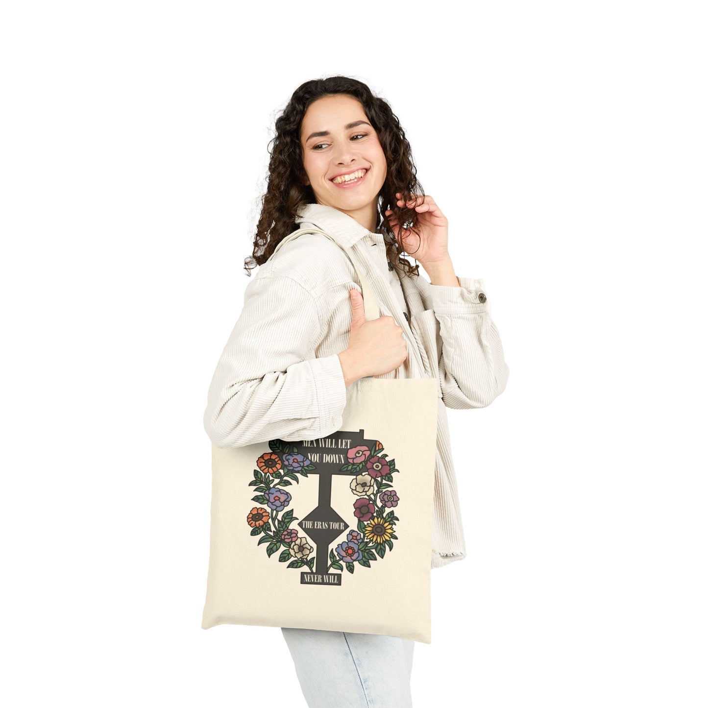 Men Will Let You Down Tote Bag