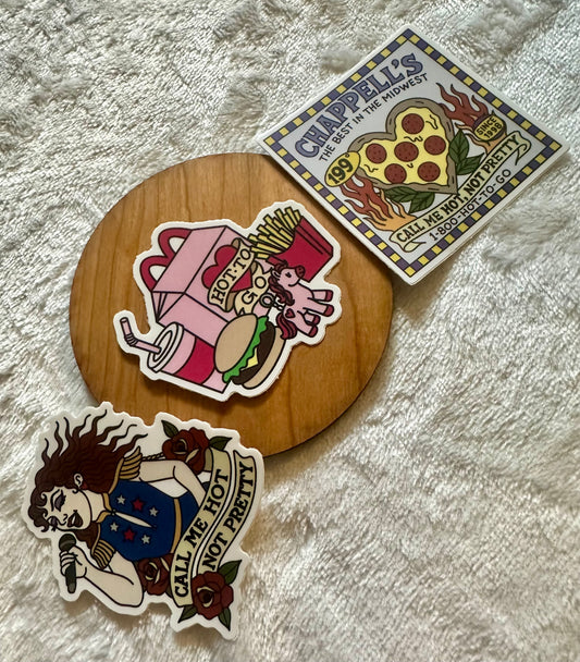 Hot To Go Stickers - June 2025
