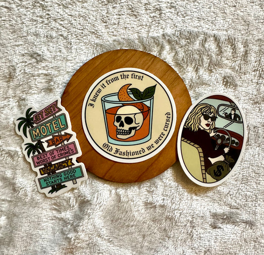 Getaway Car Stickers - July 2025