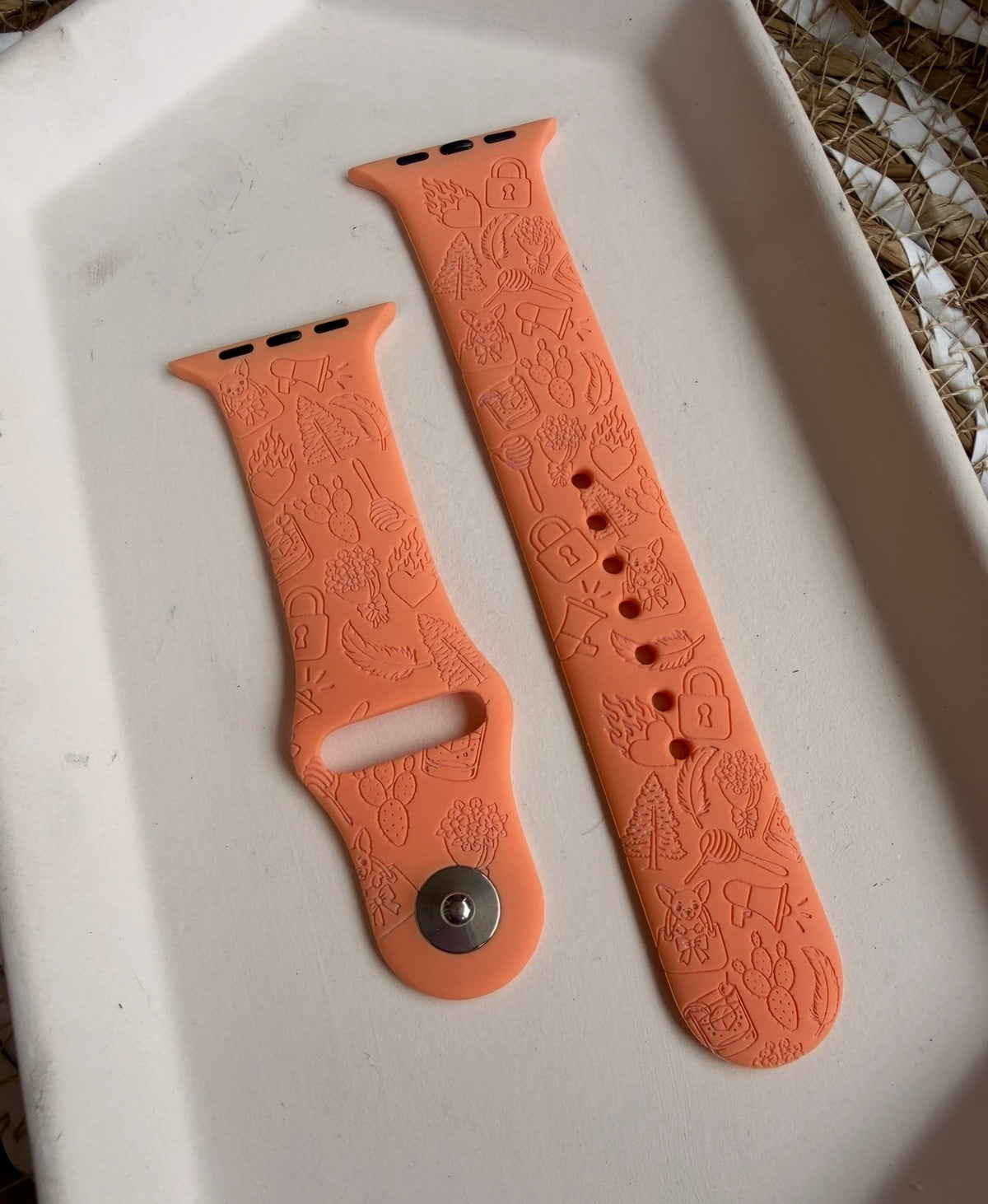 Orange Watch Band