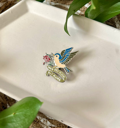 THE FLIGHT HAD FLOWN PIN