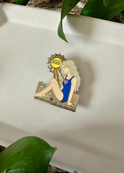 PIN]SUN BURNS MY HEART PIN