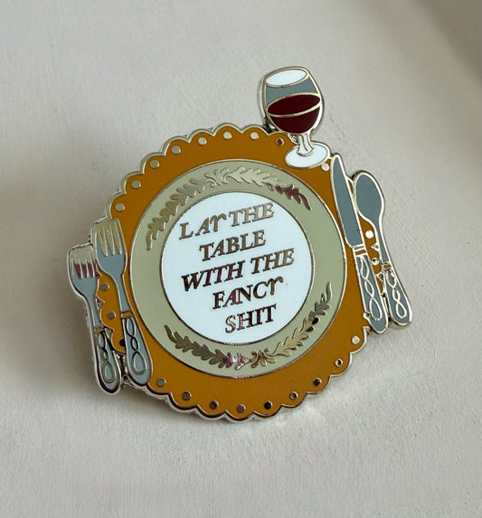 Tolerate It Pin - October 2025