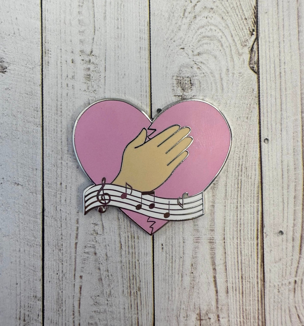 heartbreak national anthem pin