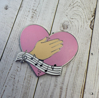 heartbreak national anthem pin
