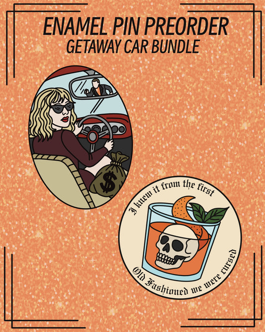 PIN PREORDER - GETAWAY CAR BUNDLE