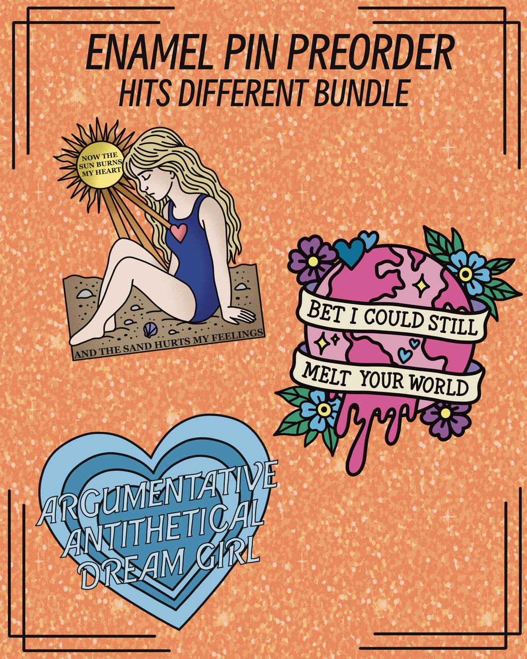 PIN PREORDER - HITS DIFFERENT BUNDLE