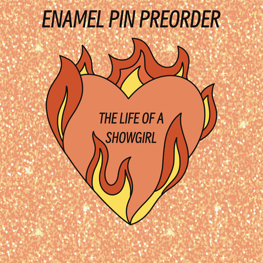 PIN PREORDER - FLAMING HEART