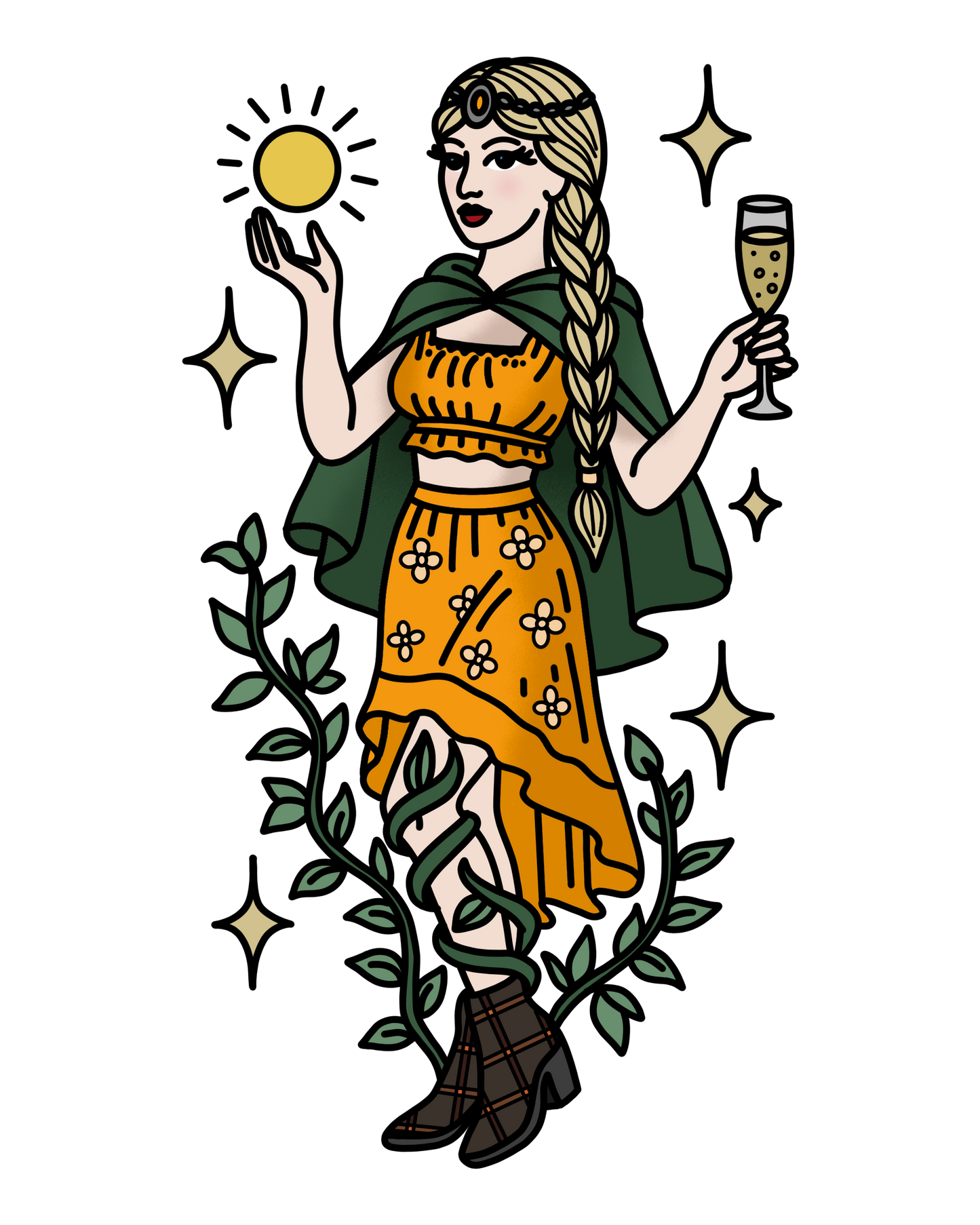Eras Showgirl Individual STICKERS - All Variations Available