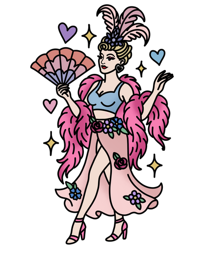 Eras Showgirl Individual STICKERS - All Variations Available