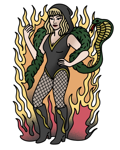 Eras Showgirl Individual STICKERS - All Variations Available