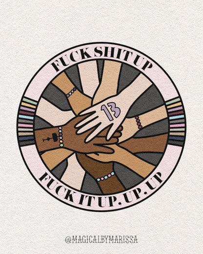 Fuck Shit Up Pin