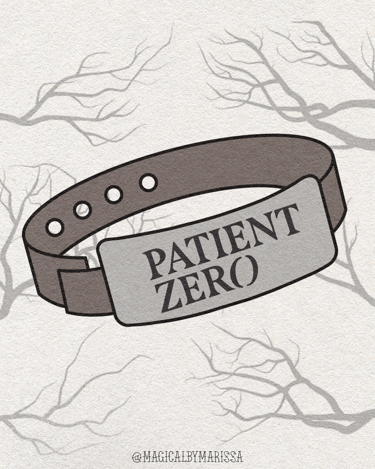 PIN PREORDER - Hospital Bracelet