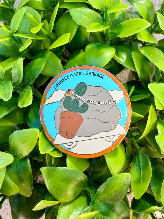 Cactus and Rock Pin