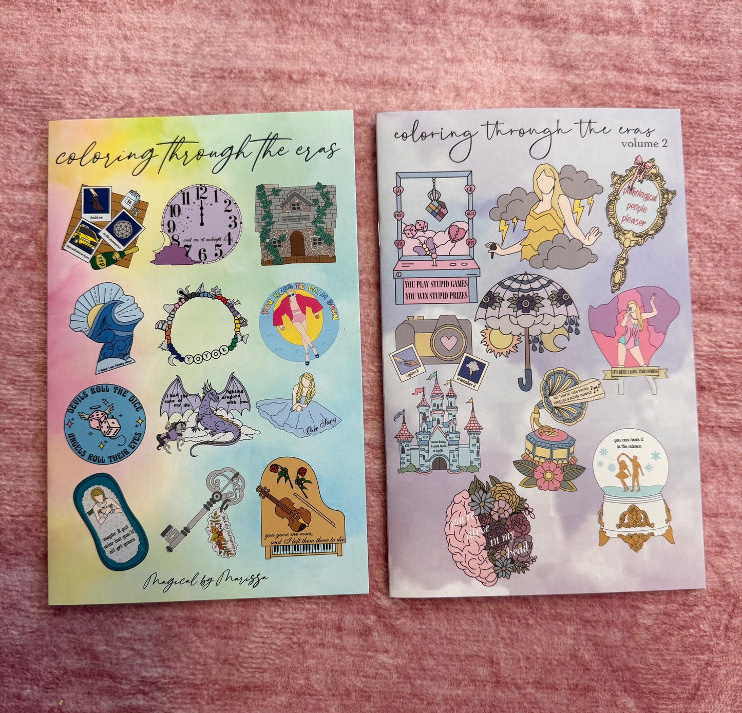 Mini Coloring Books