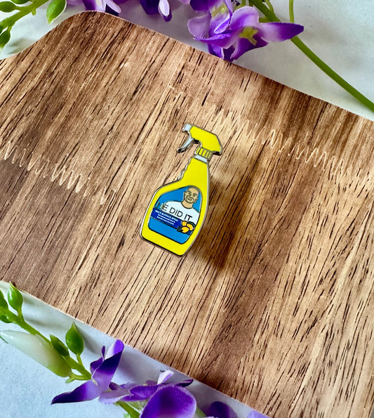 Mr. Clean Enamel Pin