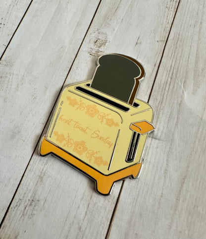 burnt toast pin
