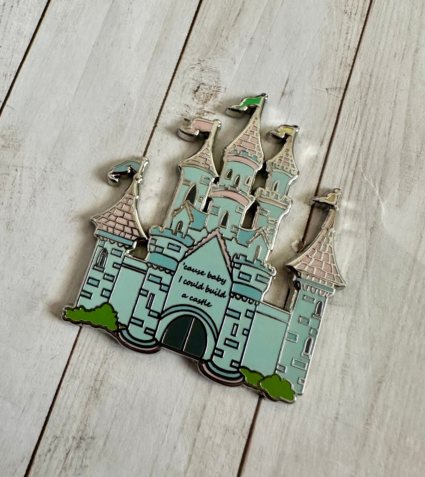 build a castle pin