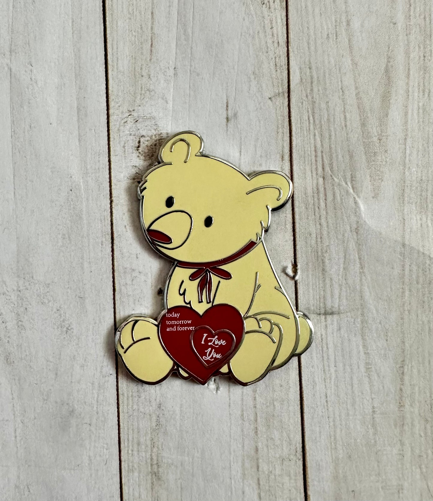 teddy bear pin