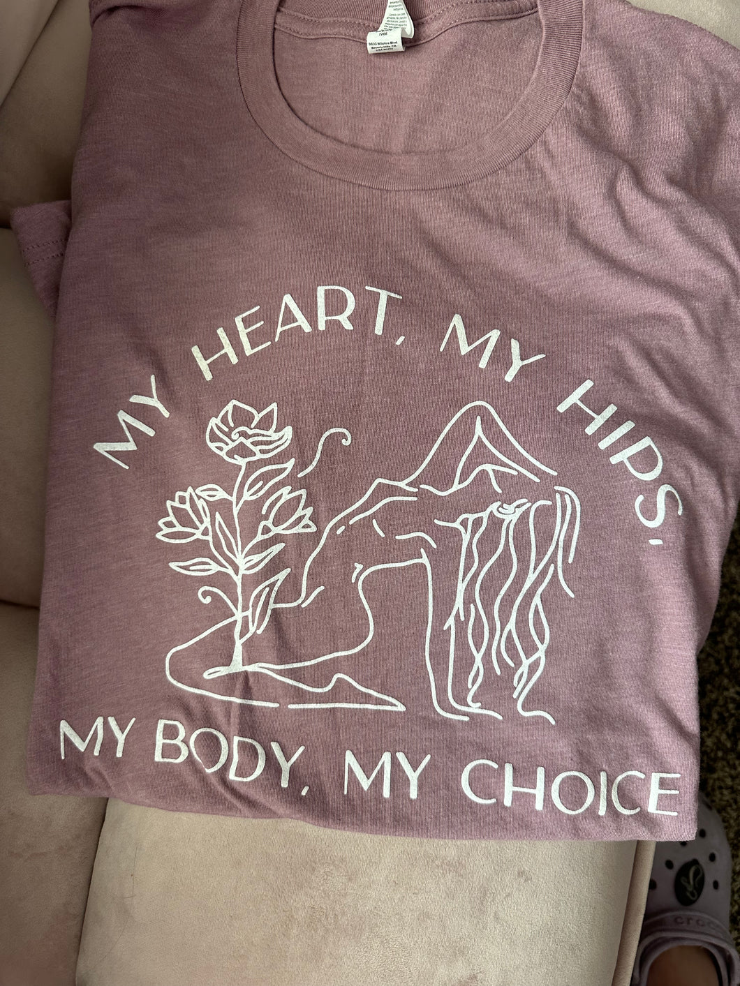 My Body, My Choice - size medium