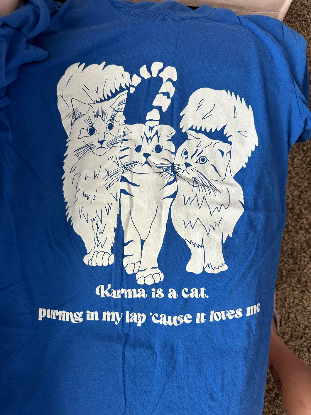 Taylor's Cats - size small