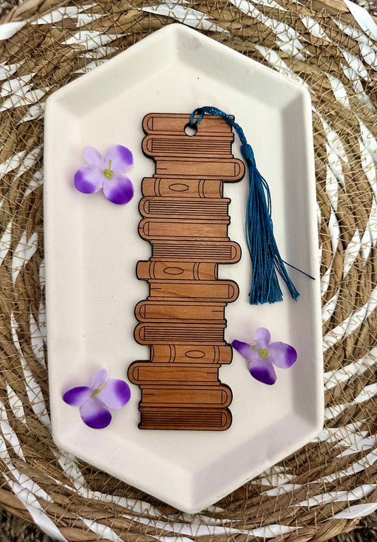 Book Stack Bookmark
