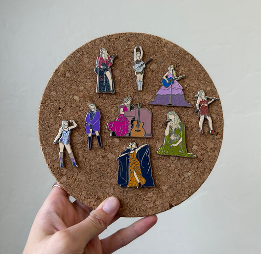 Eras Tour Enamel Pins