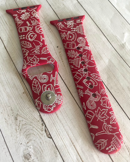 Red Watch Band