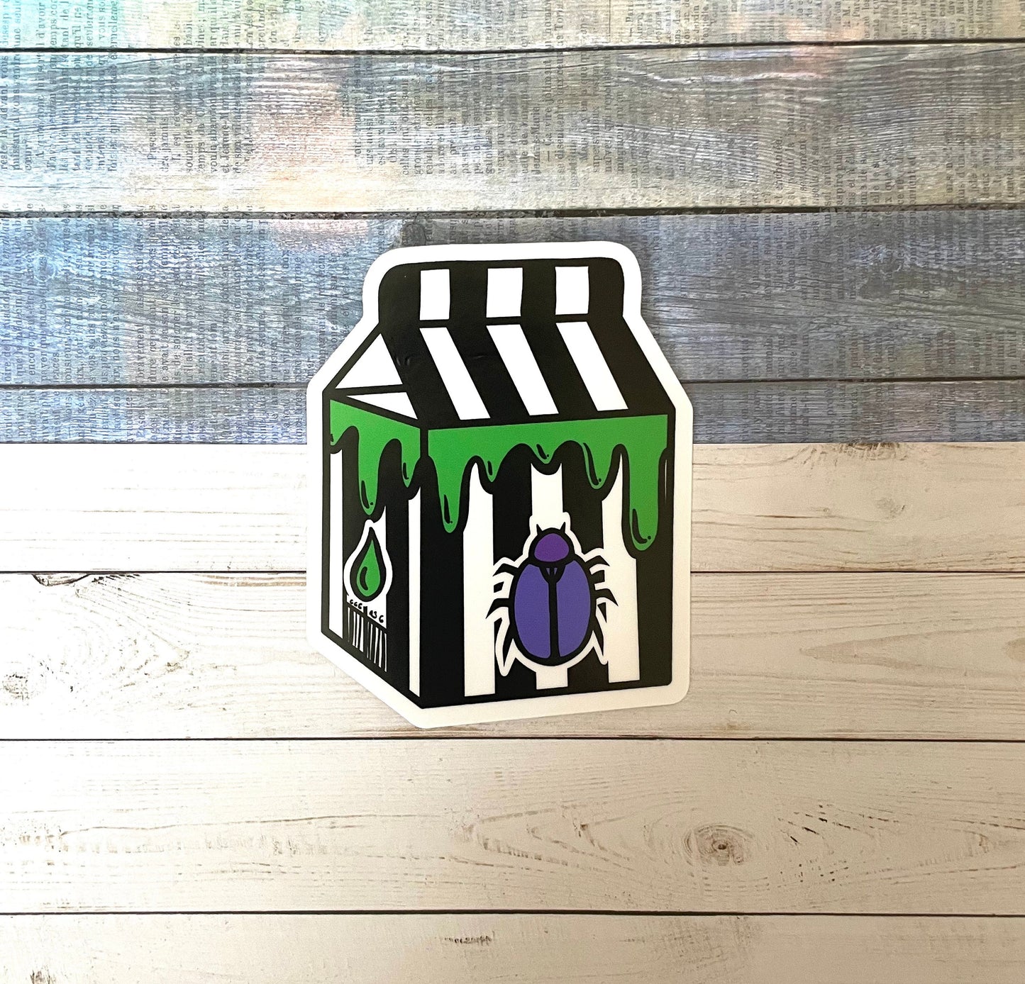 Beetlejuice Sticker - Horror Sticker - Halloween Sticker
