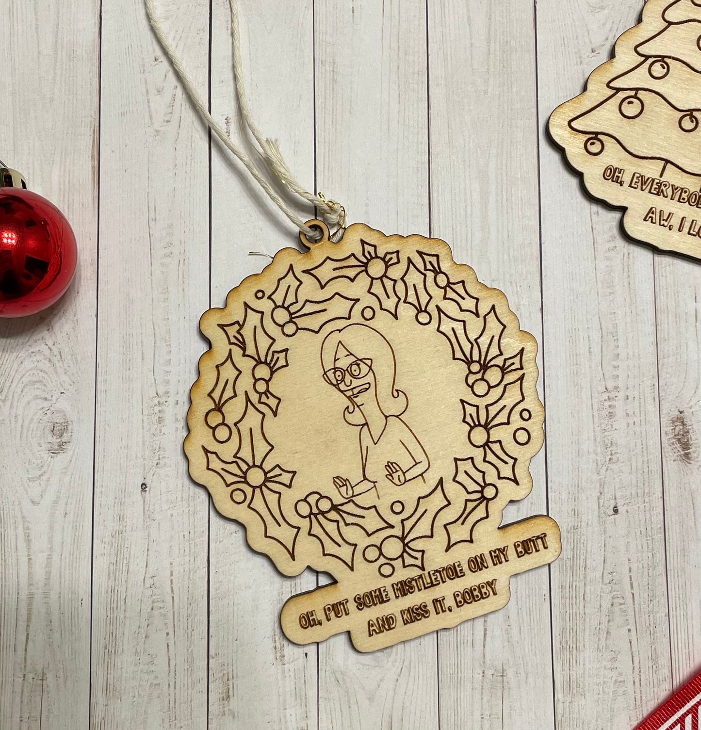 Bob's Burgers Christmas Ornament - Linda Belcher Christmas Ornament - Bob's Burgers Ornament