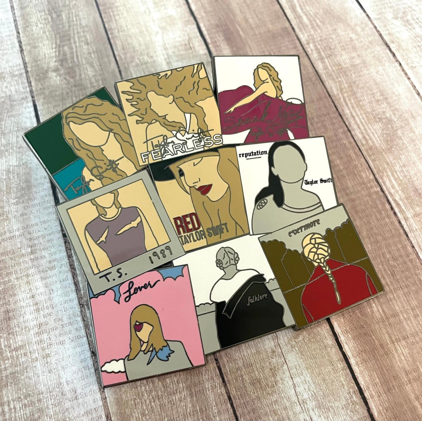 Album Cover Pin - Enamel Pin