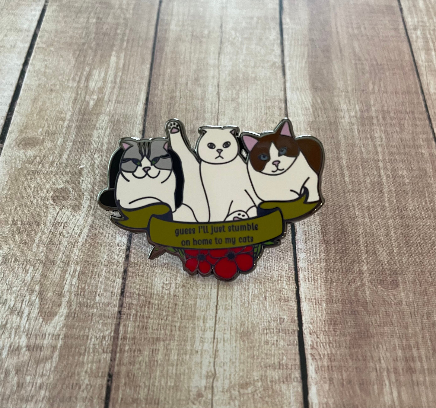 Taylor Swift Pin - Gorgeous Pin - Reputation Pin - Cats Pin