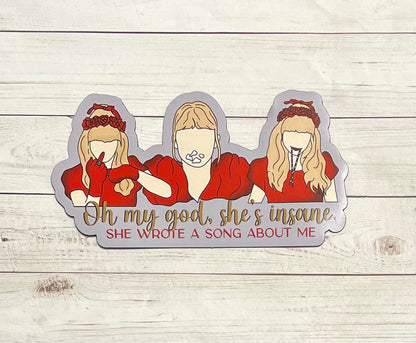 Taylor Swift Magnet - Red Magnet - Car Magnet - Fridge Magnet - Refrigerator Magnet